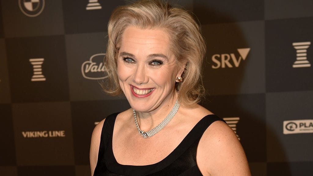 Ringa Ropo säteili Urheilugaalassa viime tammikuussa. Tuolloin seurustelu oli juuri alkanut.