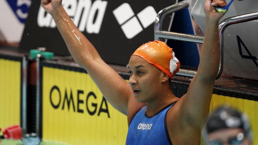 Mimosa Jallow SM-uinneissa heinäkuun alussa.