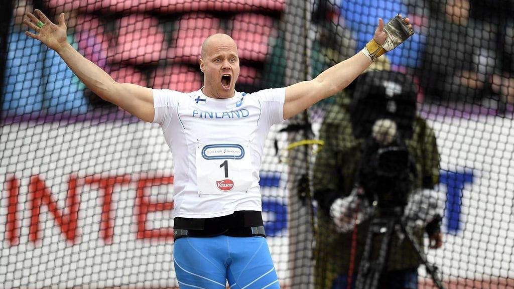 David Söderberg Ruotsi-ottelussa viime syksynä.