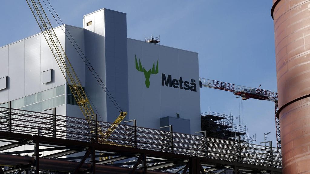 Metsä Groupin biotuotetehtaan koekäyttövaiheen esittely Äänekoskella maaliskuussa 2017.