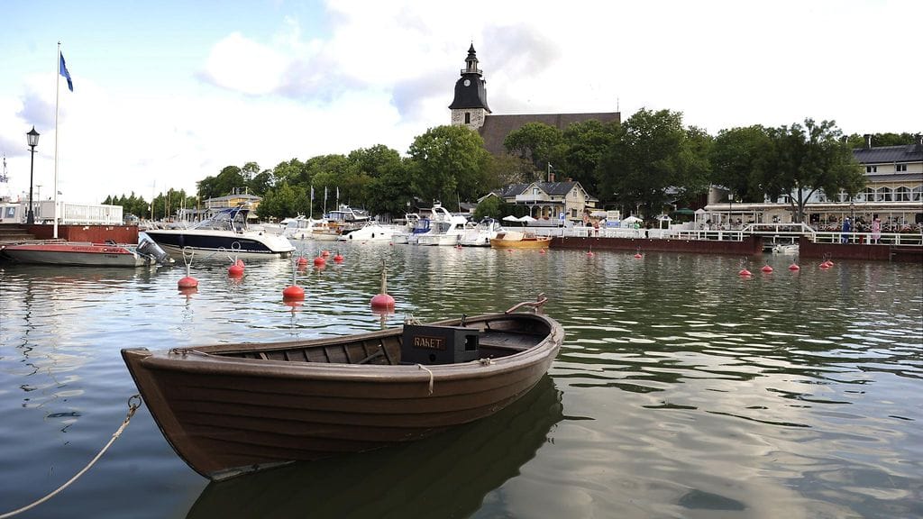 Naantalin satama unikeonpäivänä 27. heinäkuuta 2009.