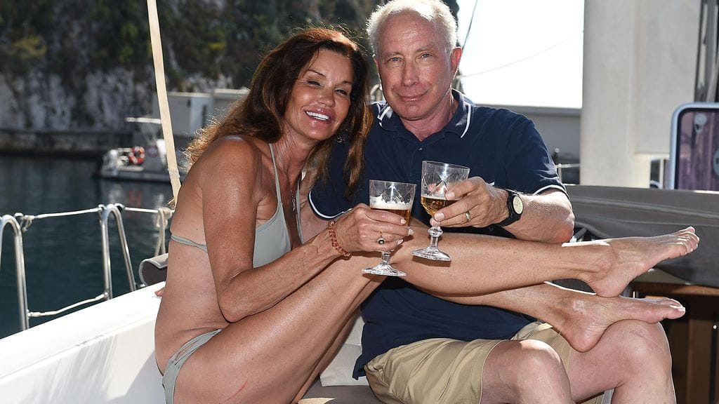 Janice Dickinson ja Robert Gerner 26.7.2017 1