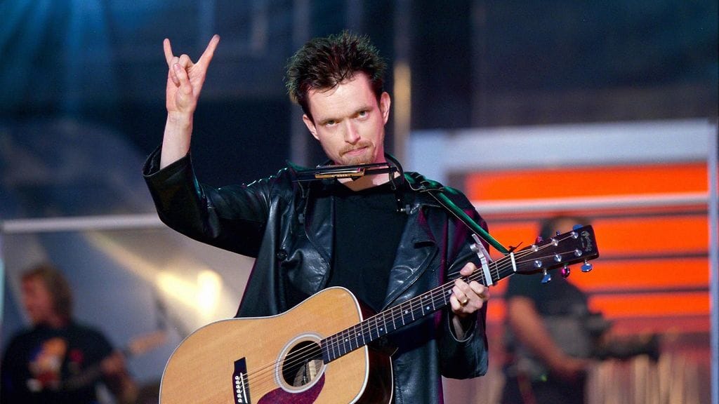 Anssi Kela Elämä lapselle -konsertissa 23.8.2001