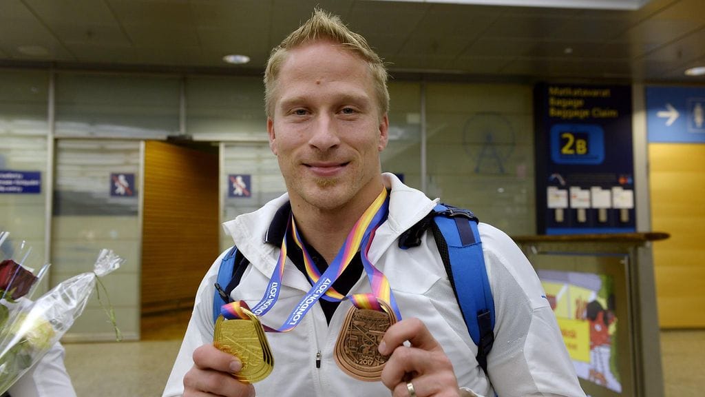 Leo-Pekka Tähti saavutti MM-kisoissa kultaa ja pronssia.