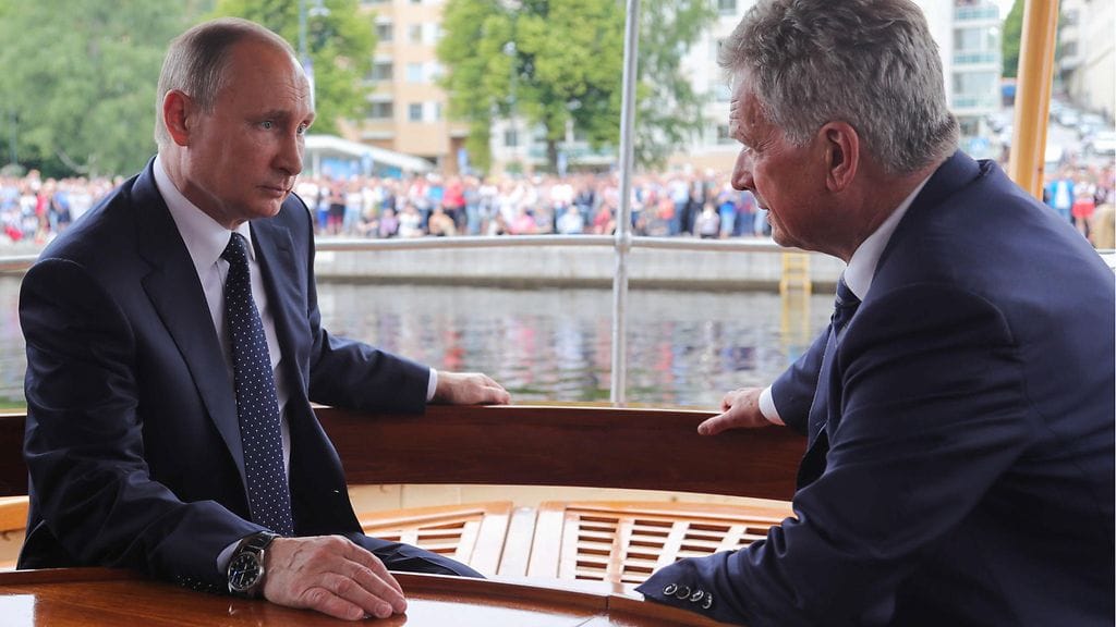 Venäjän presidentti Vladimir Putin ja Suomen presidentti Sauli Niinistö tapasivat Punkaharjulla heinäkuun lopussa.