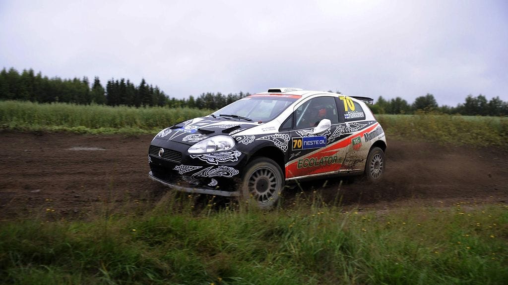 Kimi Räikkönen vauhdissa vuonna 2009.