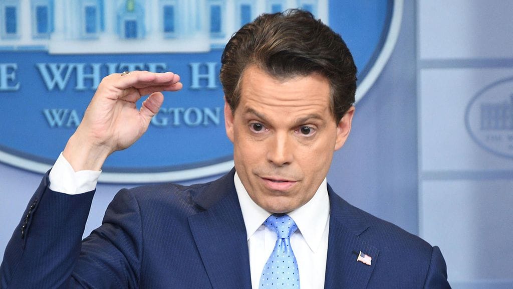 Valkoisen talon tuore viestintäjohtaja Anthtony Scaramucci soitti hämmentävän puhelun New Yorkerin toimittajalle.