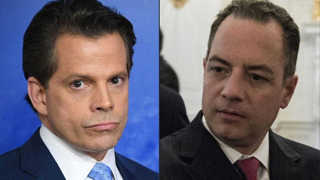 Steve Bannon Anthony Scaramucci Reince Priebus