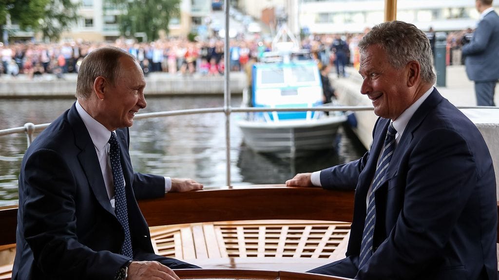 Putin ja Niinistö tapasivat kesällä Suomessa.