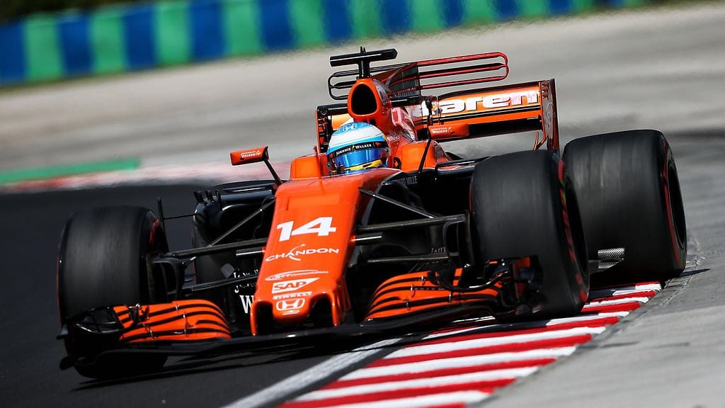 Fernando Alonso McLaren-Hondassaan