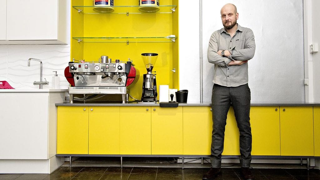 Keittiömestari Hans Välimäki Helsingissä 31. joulukuuta 2015.