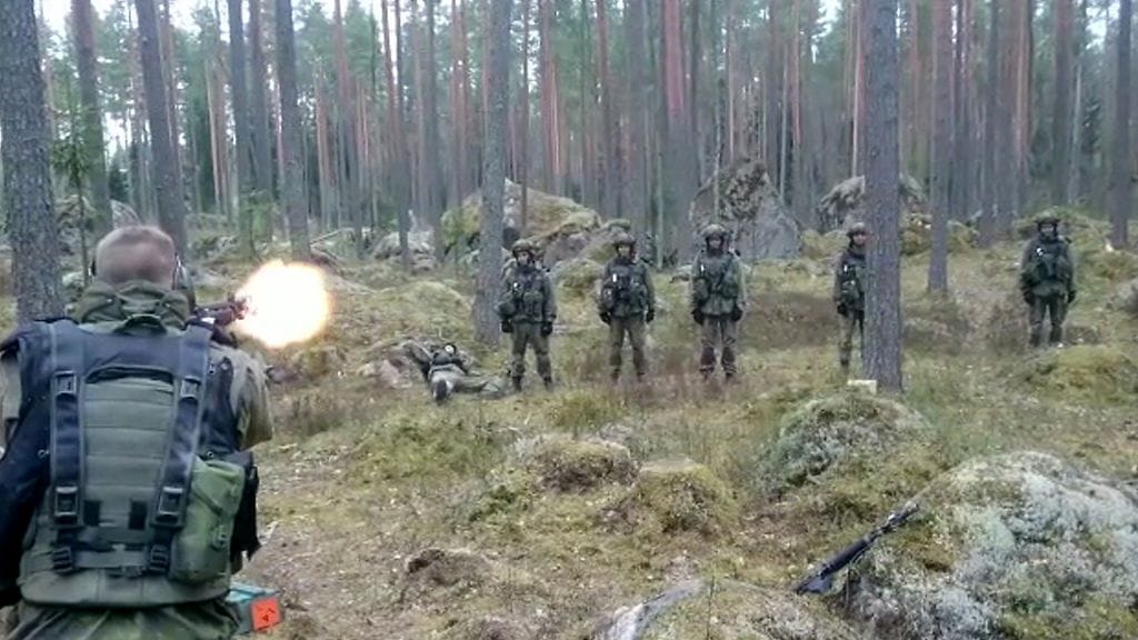 Kuva on Kouvolan Sanomien haltuunsa saamalta videolta. Kuvaaja on tuntematon.