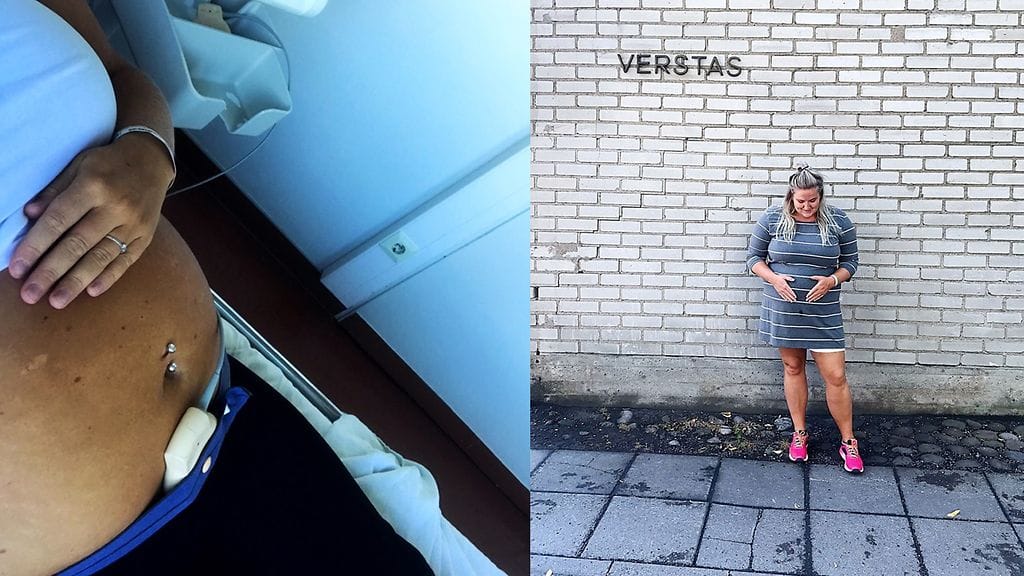 Wiktorian laskettu aika on vasta marraskuussa, mutta hänet kiidätettiin heinäkuussa sairaalaan lapsiveden alettua vuotaa.