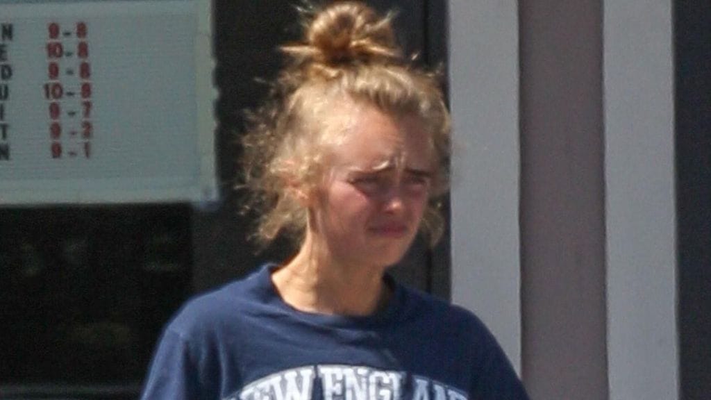 Kuva kesäkuulta 2017, jolloin Michelle Carter oli vapaana takuita vastaan.