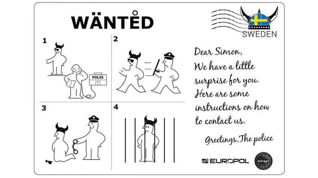 ruotsi, kortti, Europol