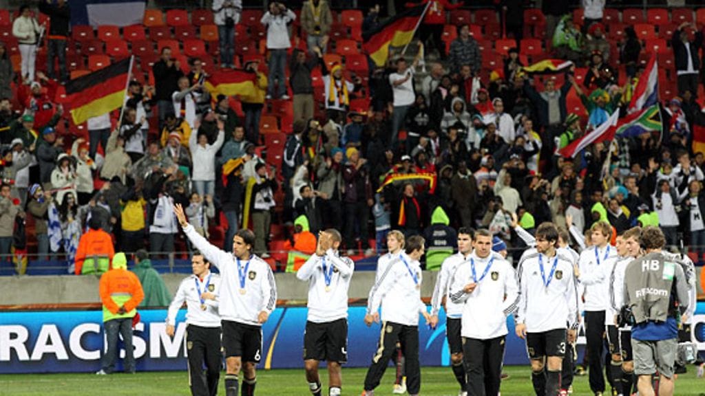 Saksa pokkasi MM-pronssit, kuva: EPA/CARL FOURIE