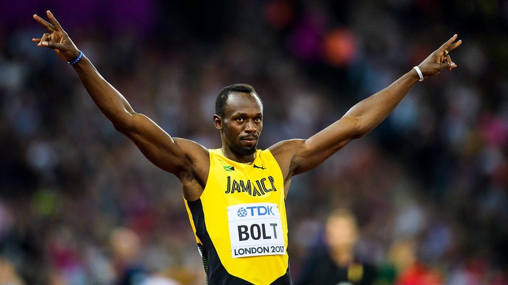 Legendaksi noussut Usain Bolt jättää kilparadat Lontoossa. Show on sen mukainen.