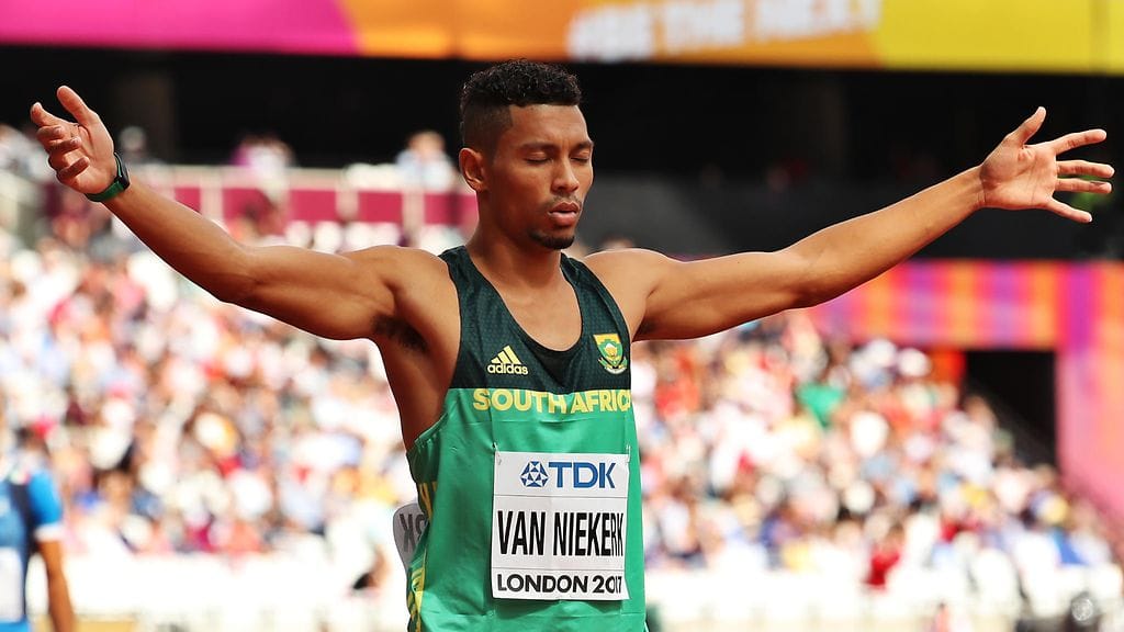 Wayde Van Niekerk avasi MM-kisat onnistuneesti.