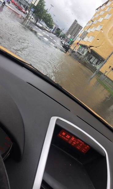 Mikkeli tulva rankkasade