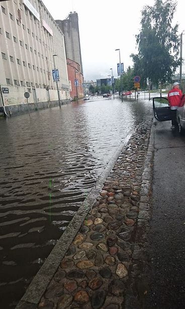 Mikkeli tulva rankkasade