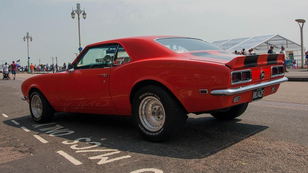 Chevrolet Camaro SS, vuosimallia 1967. Kuvan auto ei liity juttuun.