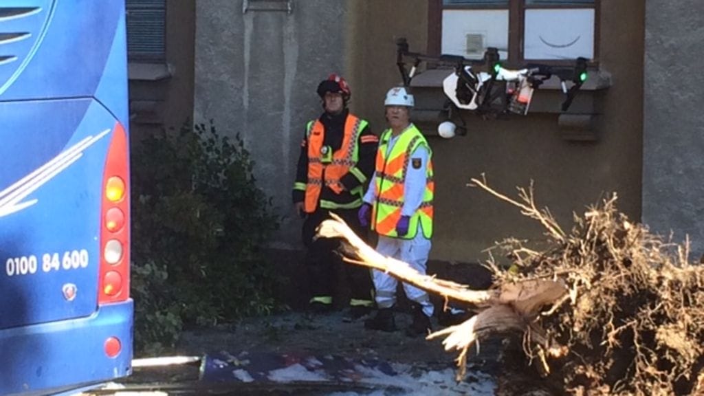 Törmäys sattui Mannerheimintiellä Helsingissä tiistaina.