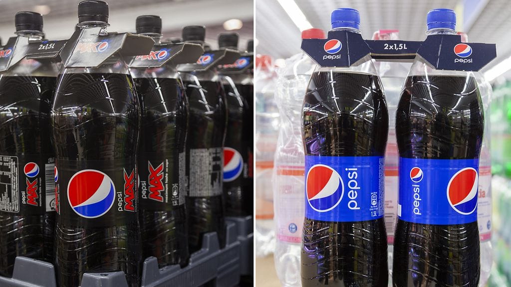 Pepsiä Lidlissä 19. tammikuuta 2015.