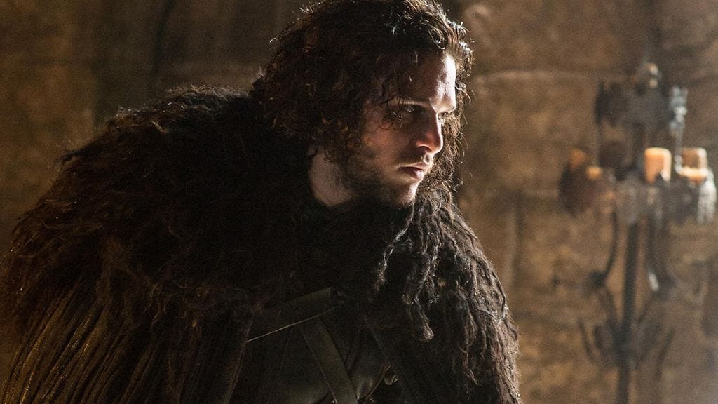 Jon Snow kantaakin selässään Ikean mattoa.