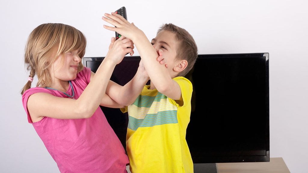 Kuvituskuva. Sisarusten nahistelu on suurperheen arkea.