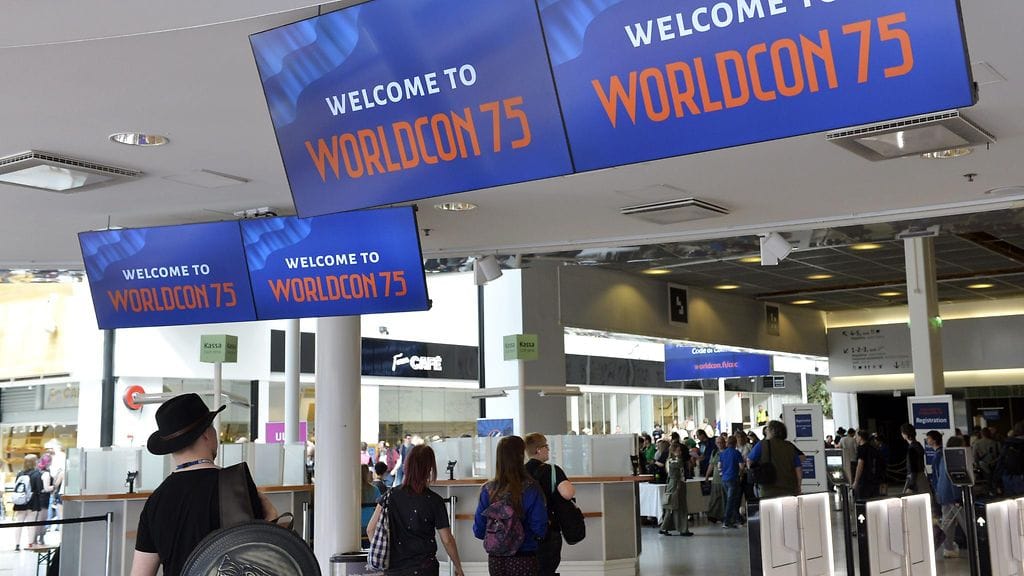Worldcon 75 Helsingissä 9.-13.8.2017.