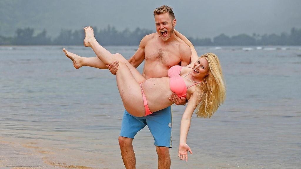 Esikoistaan odottavat Heidi Montag ja Spencer Pratt elokuussa 2017.