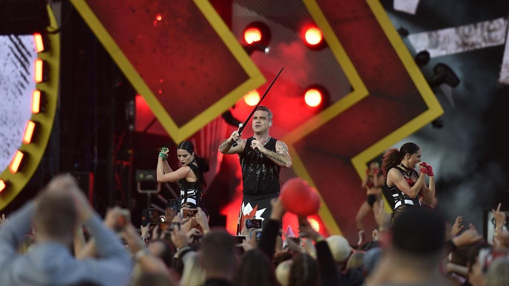 Robbie Williams konsertoi 10.8.2017 Tampereella (7)