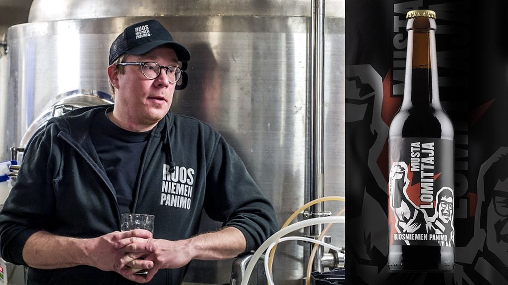 Ruosniemen panimon perustaja ja toimitusjohtaja Juho-Matti Karpale.
