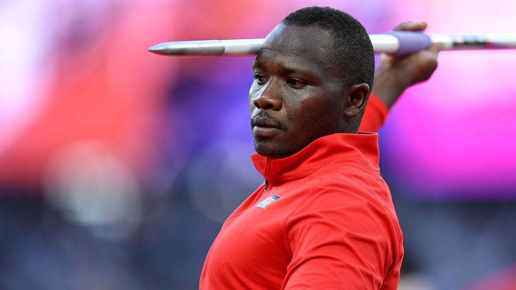 Julius Yego puolustaa MM-kultaa Lontoossa.