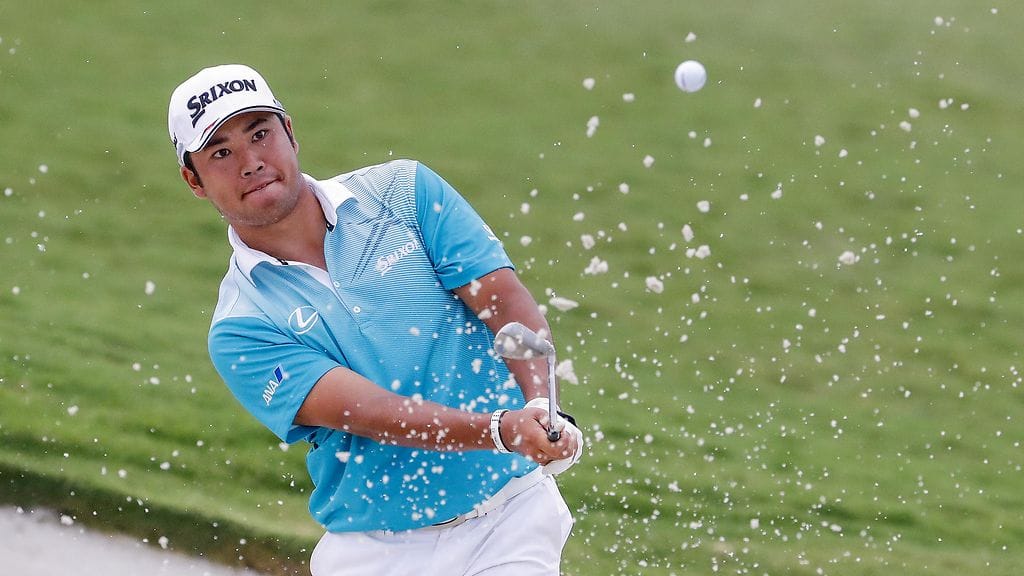 Hideki Matsuyama taistelee voitosta Charlottessa.