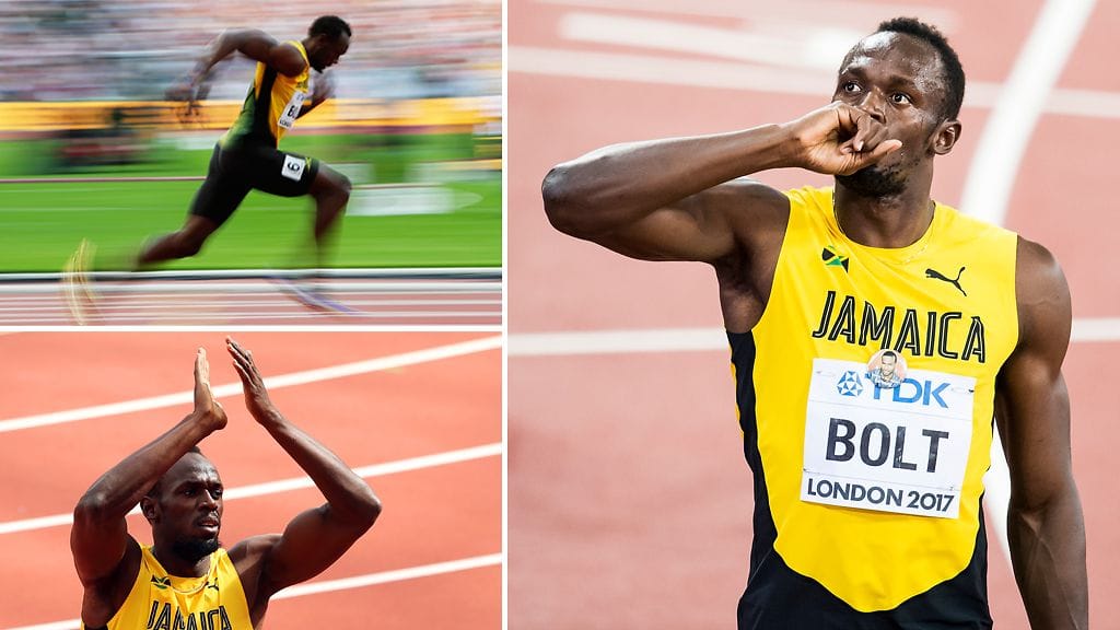 Usain Bolt ylsi huikeisiin saavutuksiin urallaan.