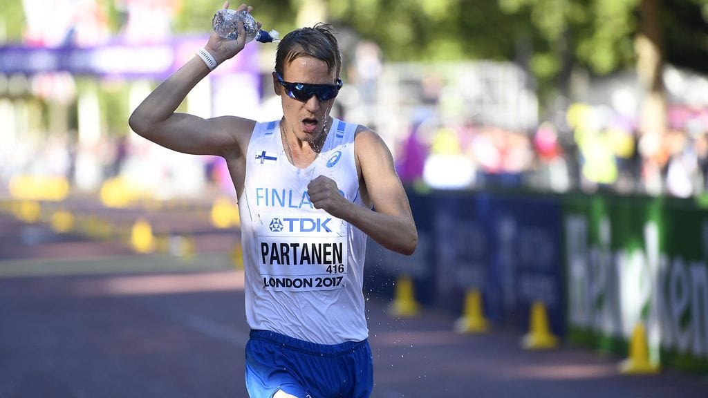 Veli-Matti "Aku" Partanen oli ennätysvauhdissa kilpailussa.