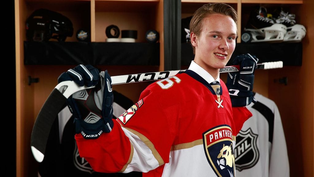 Florida varasi Henrik Borgströmin kesän 2016 draftissa.