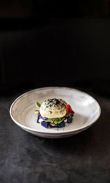 Brasserie l'amour Luomuperunaa, purjoa ja kermaviiliä