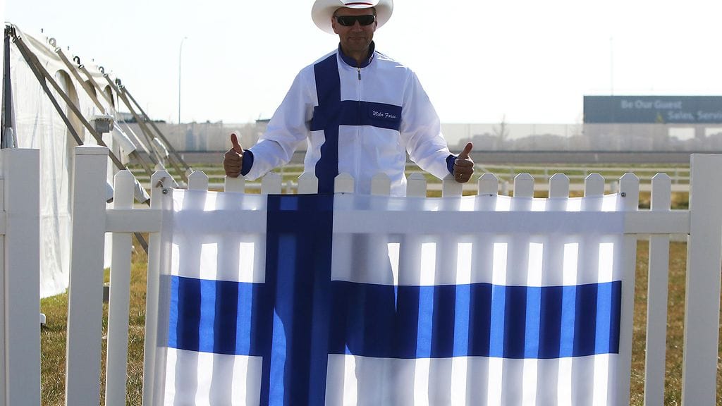 Mika Forss on mitalijahdissa.