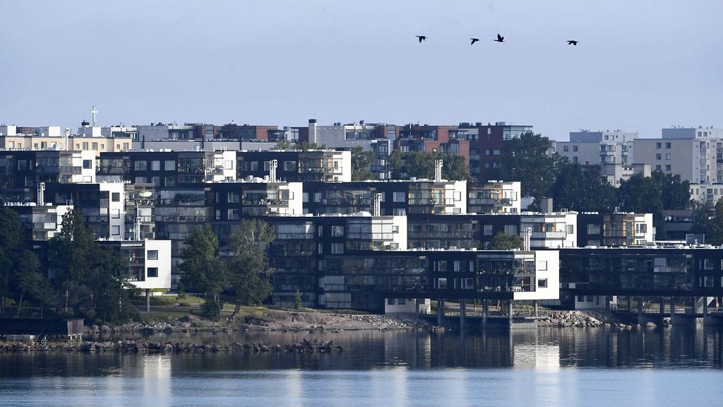 Helsingin Lauttasaari heinäkuussa 2017.