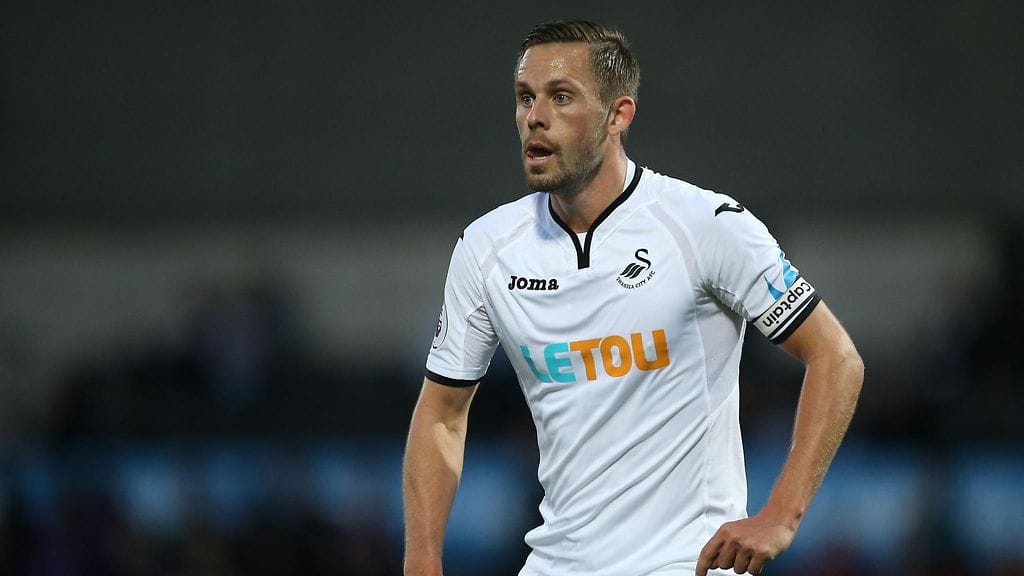 Gylfi Sigurdsson hyvästelee Swansean.