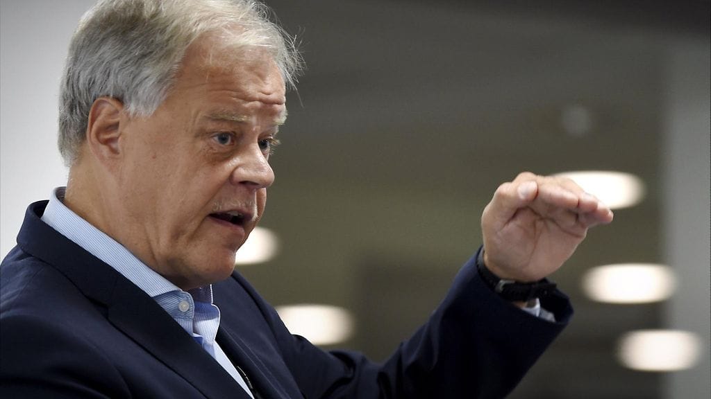 Opetusalan Ammattijärjestö OAJ:n puheenjohtaja Olli Luukkainen