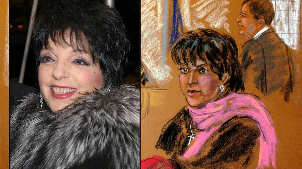 Liza Minelli oikeussalipiirros