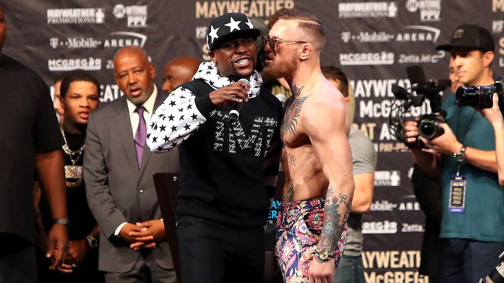 Floyd Mayweather ja Conor McGregor ovat rakentaneet kohua ottelun ympärillä viime kuukaudet.