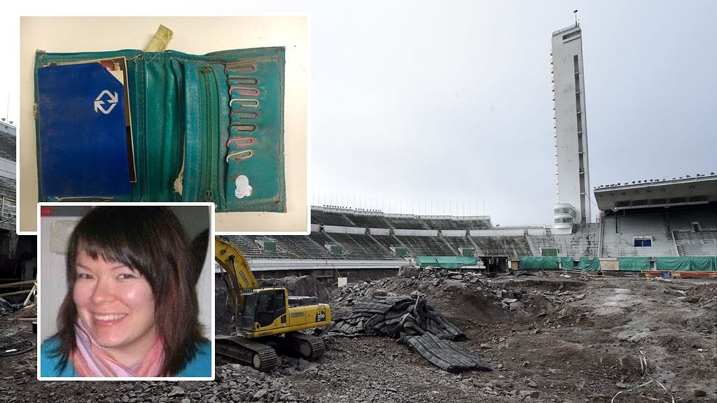 Olympiastadionin mysteerilompakon omistajaksi selvisi Marika Filén.