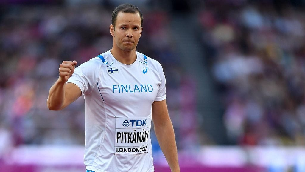 Tero Pitkämäki on saavuttanut urallaan seitsemän arvokisamitalia.