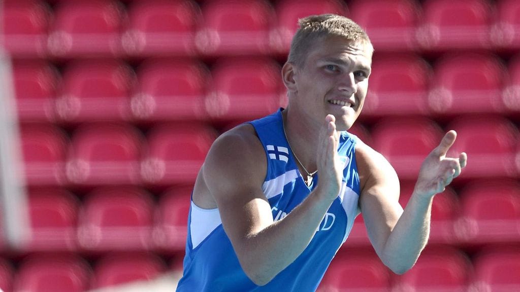 Juuso Hassi ylsi hopealle (arkistokuva)