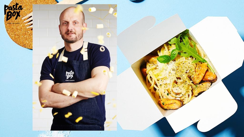 Hans Välimäki jättää Pasta Box -ketjun. Kuva: Pasta Box.