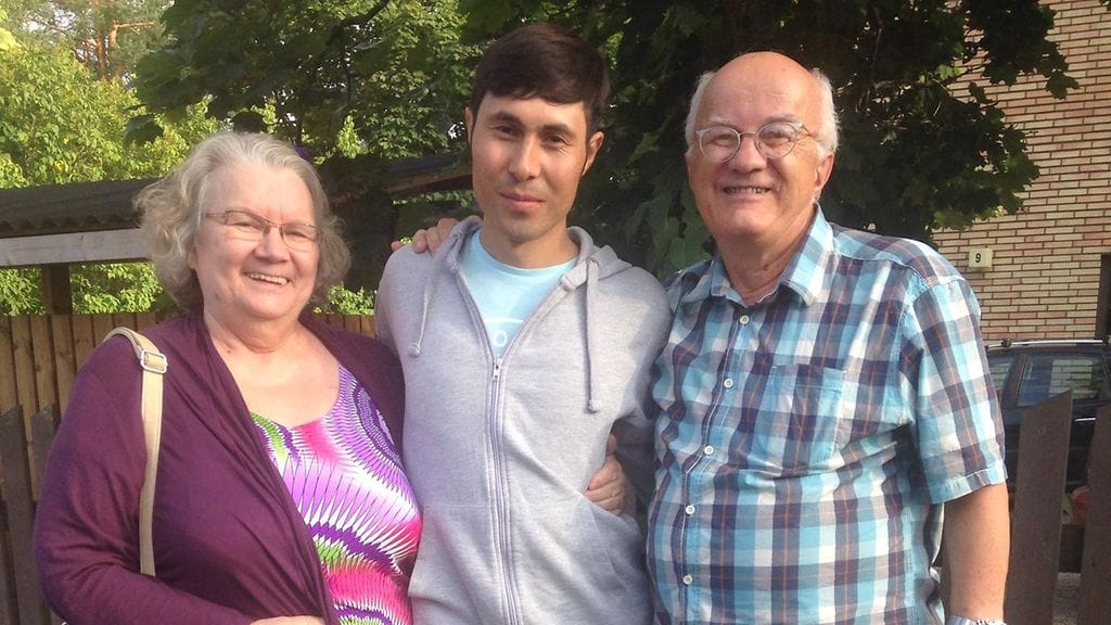 Helvin, Zakin ja Veikon jälleennäkeminen oli täynnä iloa.